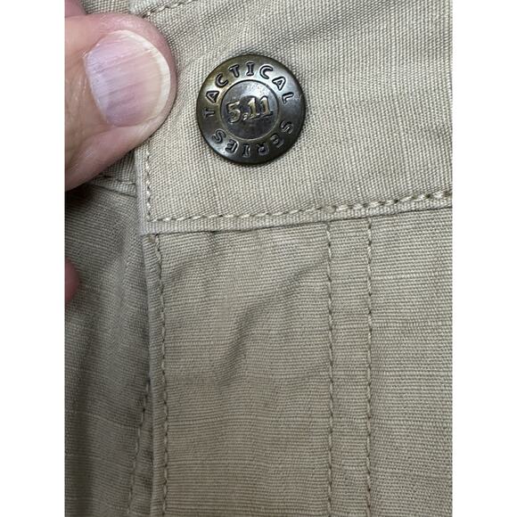 Light Khaki 5.11 36x31 Mens Tactical Series Pants 100% Cotton - Picture 6 of 14